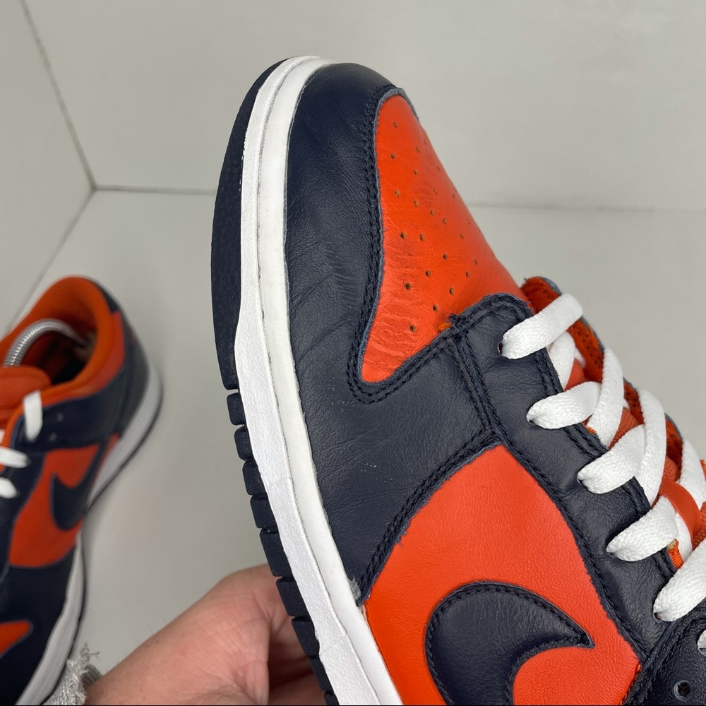 Nike Dunk Low SP “Champs Colors” CU1727-800 WORN - Picture 10 of 11